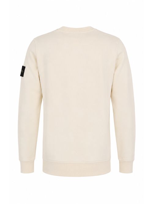 Felpa 6100060 in cotone Natural STONE ISLAND | 6100060S0051V0093